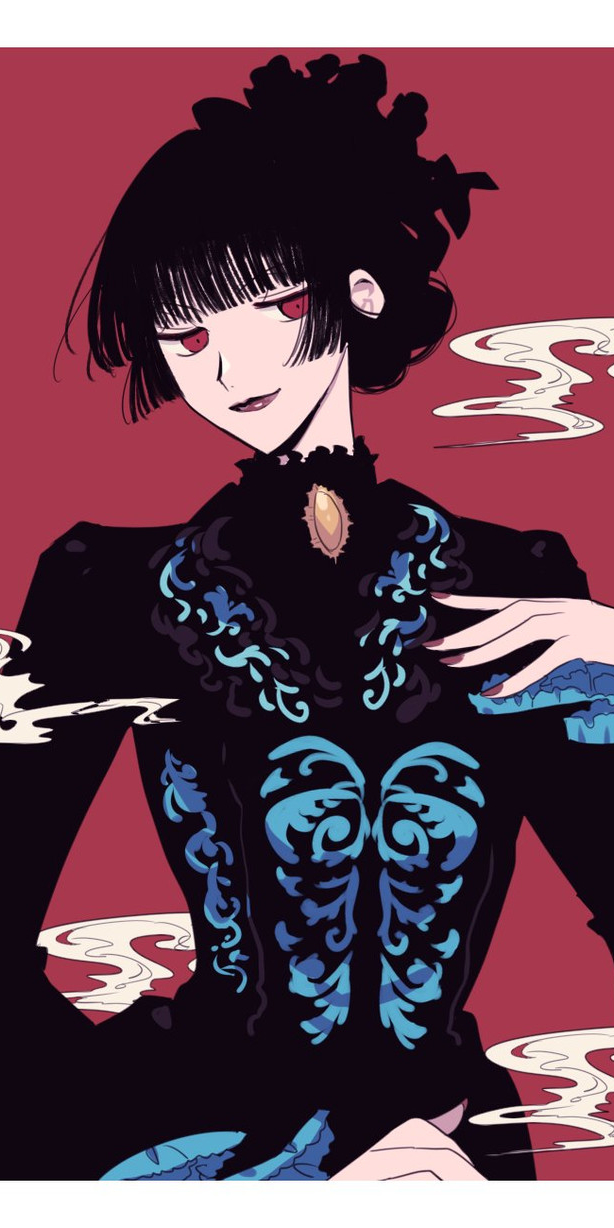 《xxxholic》壹原侑子,极东的魔女,动漫全面屏壁纸