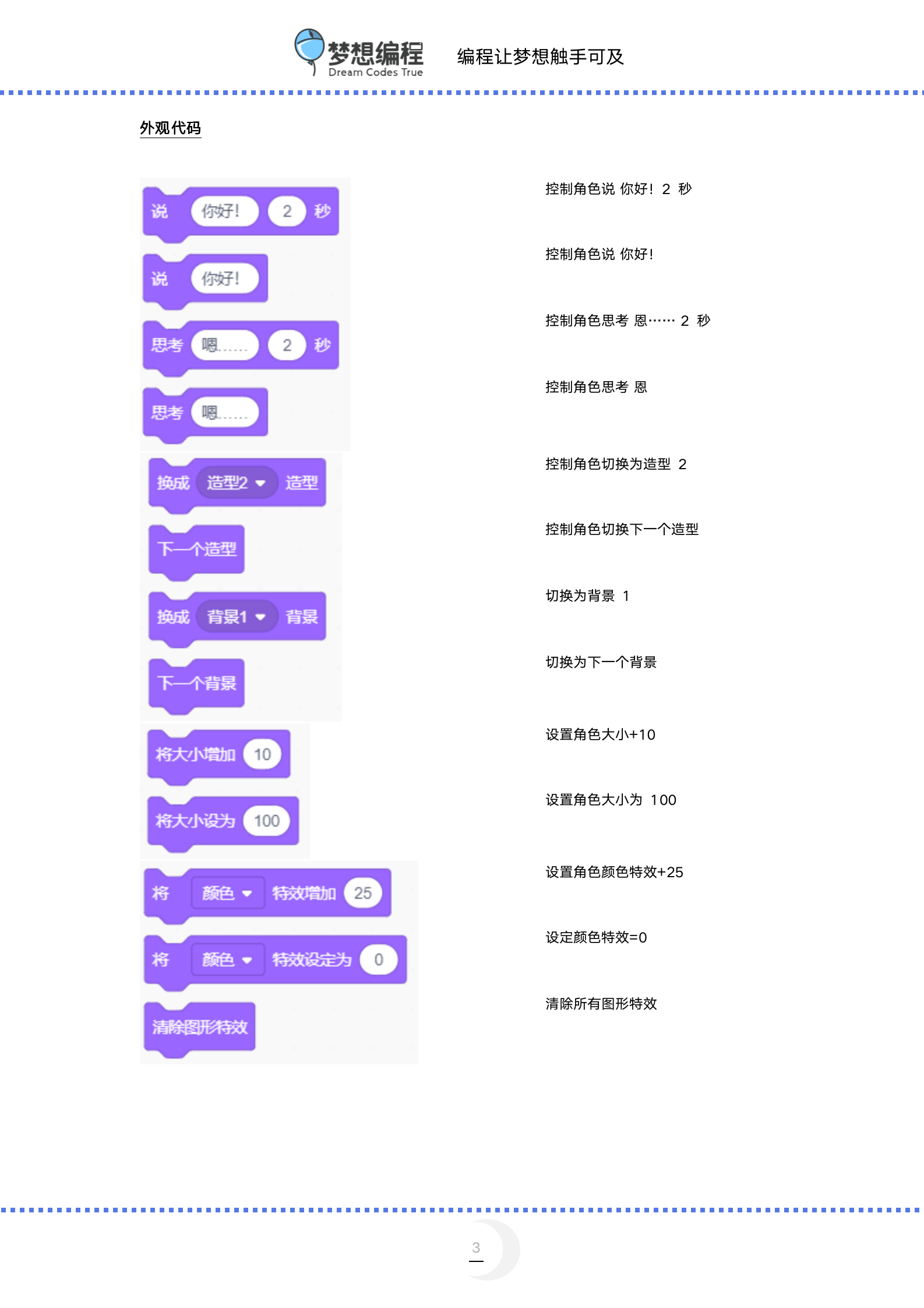 scratch编程代码大全