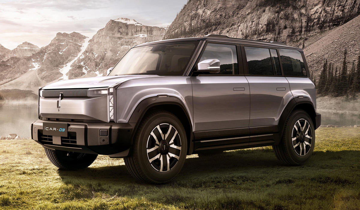 奇瑞icar 03电动suv重磅发布,国外网友:像智能手机一样