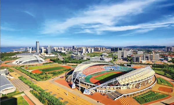 全民健身圈效应(9) 烟台体育公园里体育幸福感荡漾