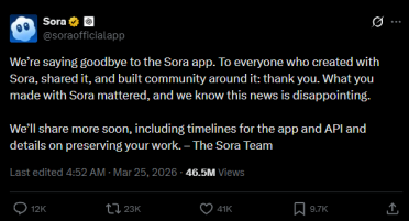 OpenAI爆火视频大模型Sora突然关停！专家：收入与成本严重倒挂