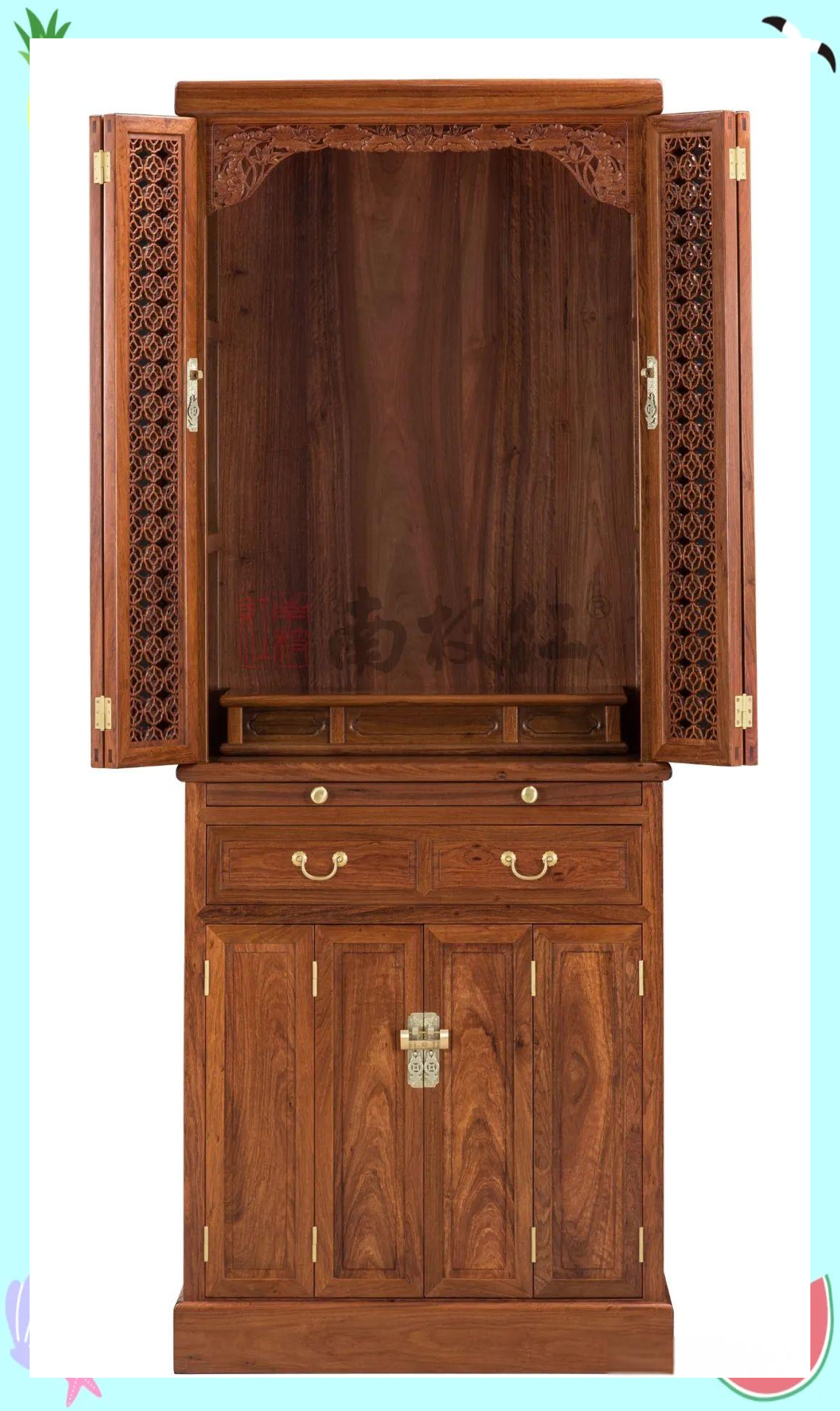 红木佛龛:古典宗教文化的传承与现代生活感悟