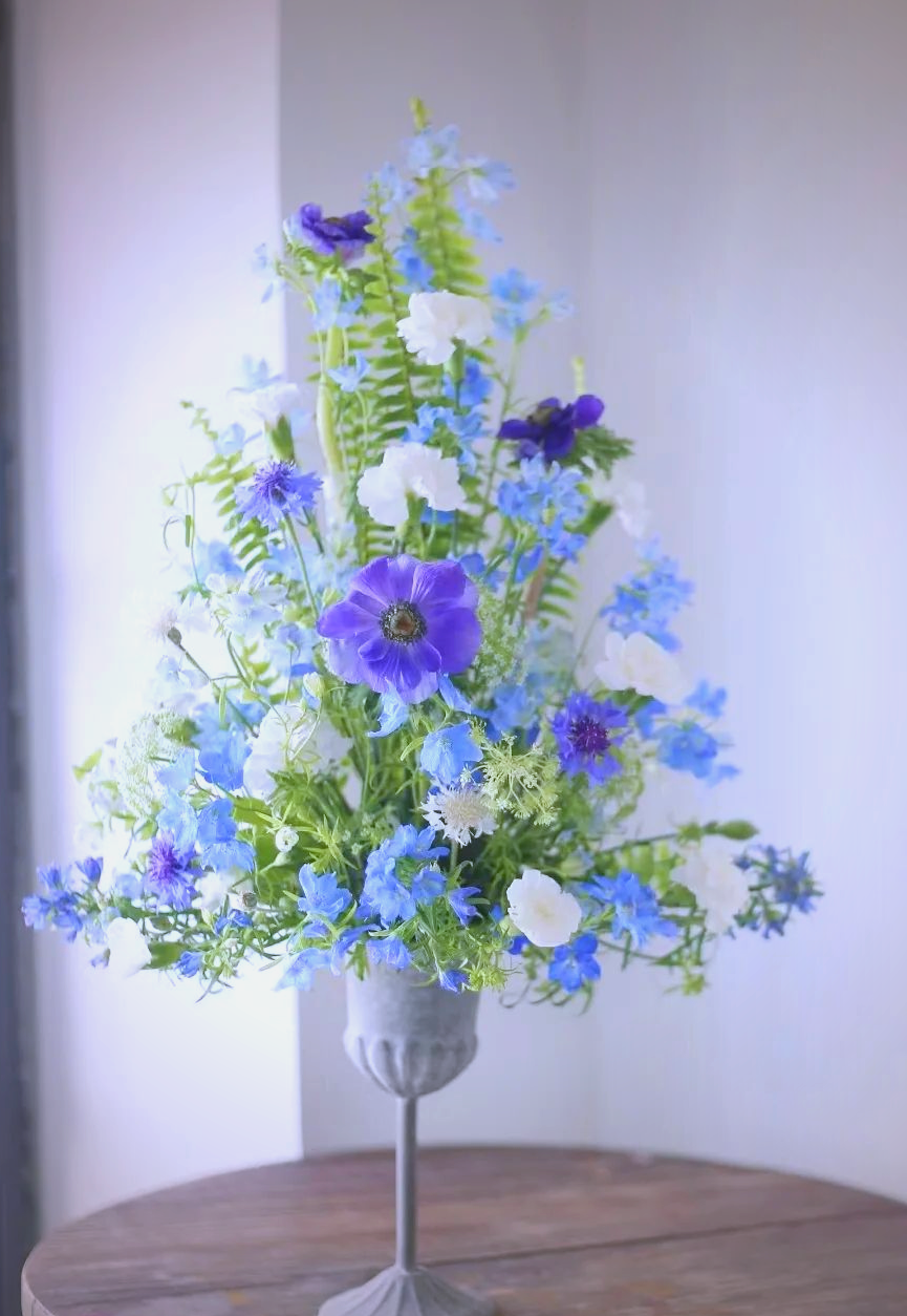 西式插花的多重基础造型解析