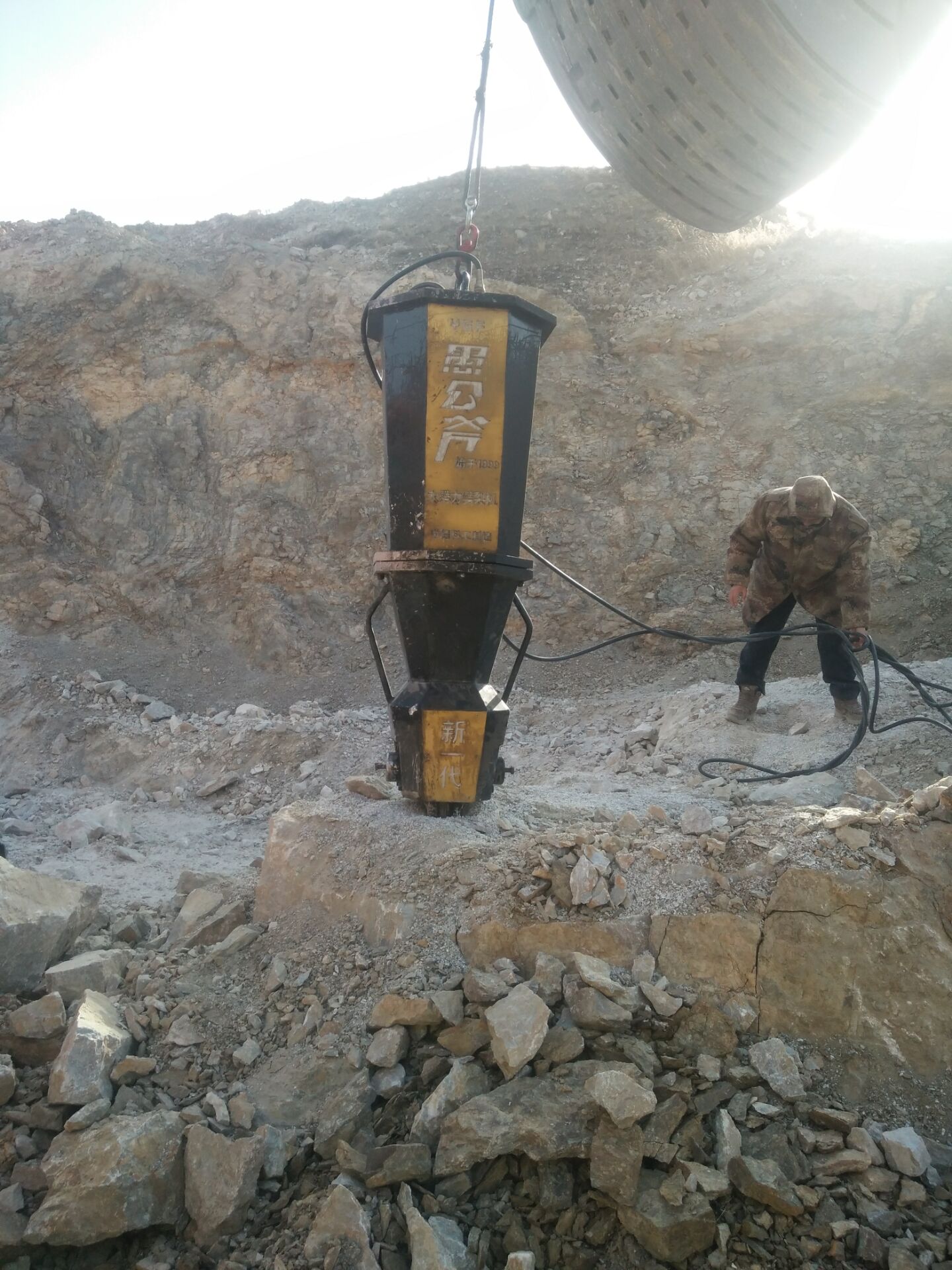 破桩头混凝土液压劈裂机