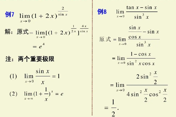 左极限和右极限怎么求