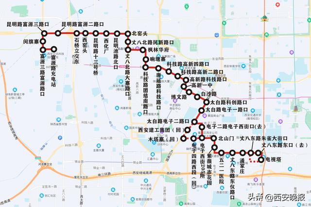 西安226路公交23起增加三个站点