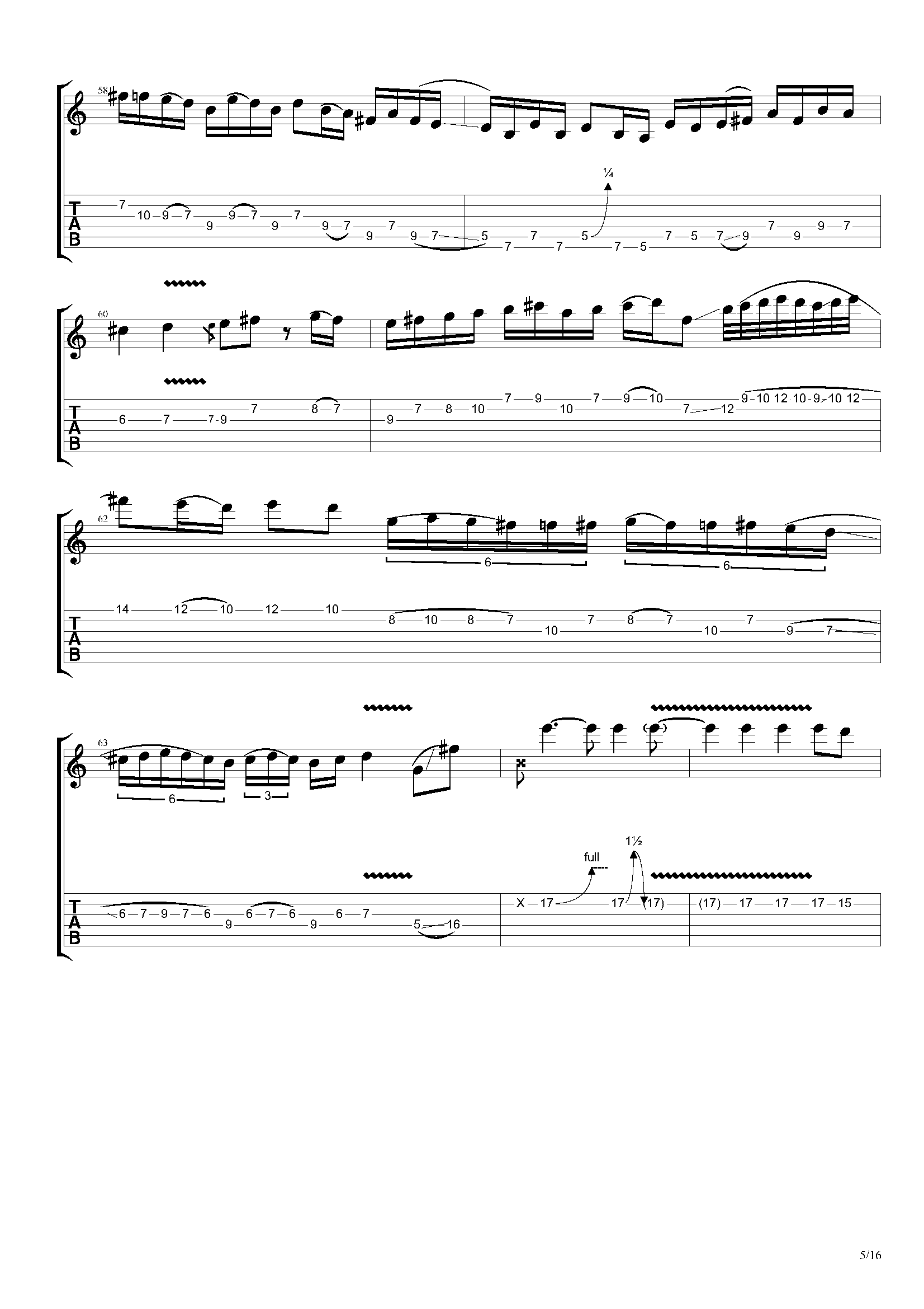 「吉他谱」joe satriani - if i could fly