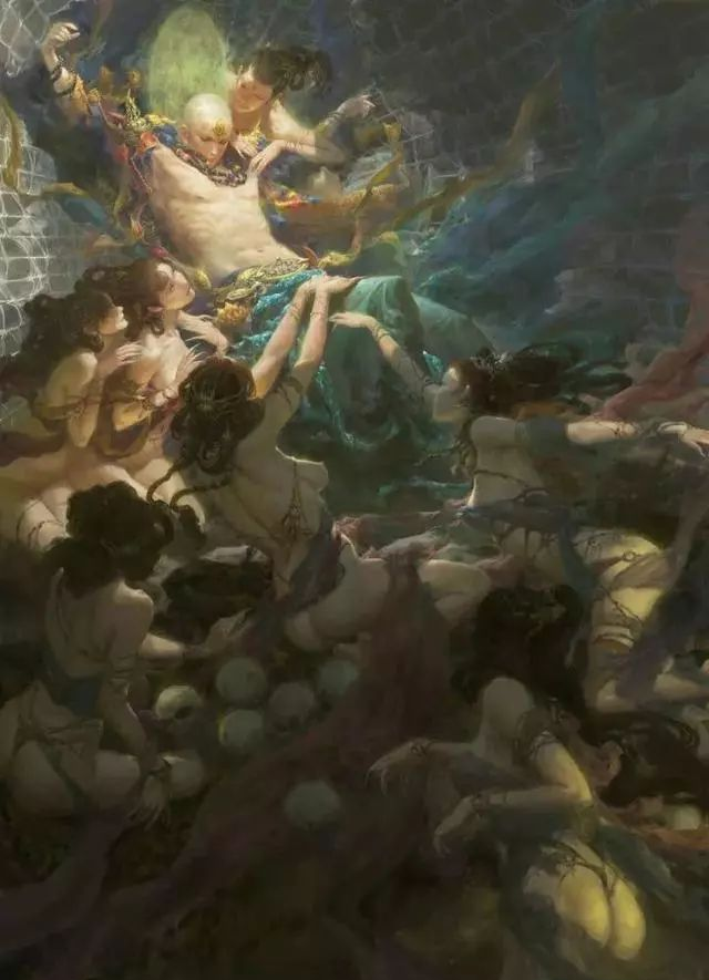 钟风华的西游系列美图,孙悟空形象众多且霸气!