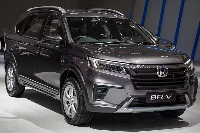 还配矩阵led大灯,本田新"小cr-v"实拍