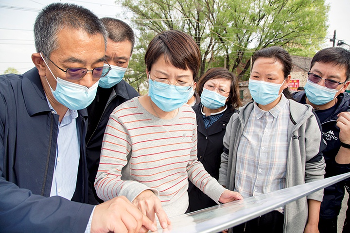 邓志蓉到丹河流域开展巡河调研