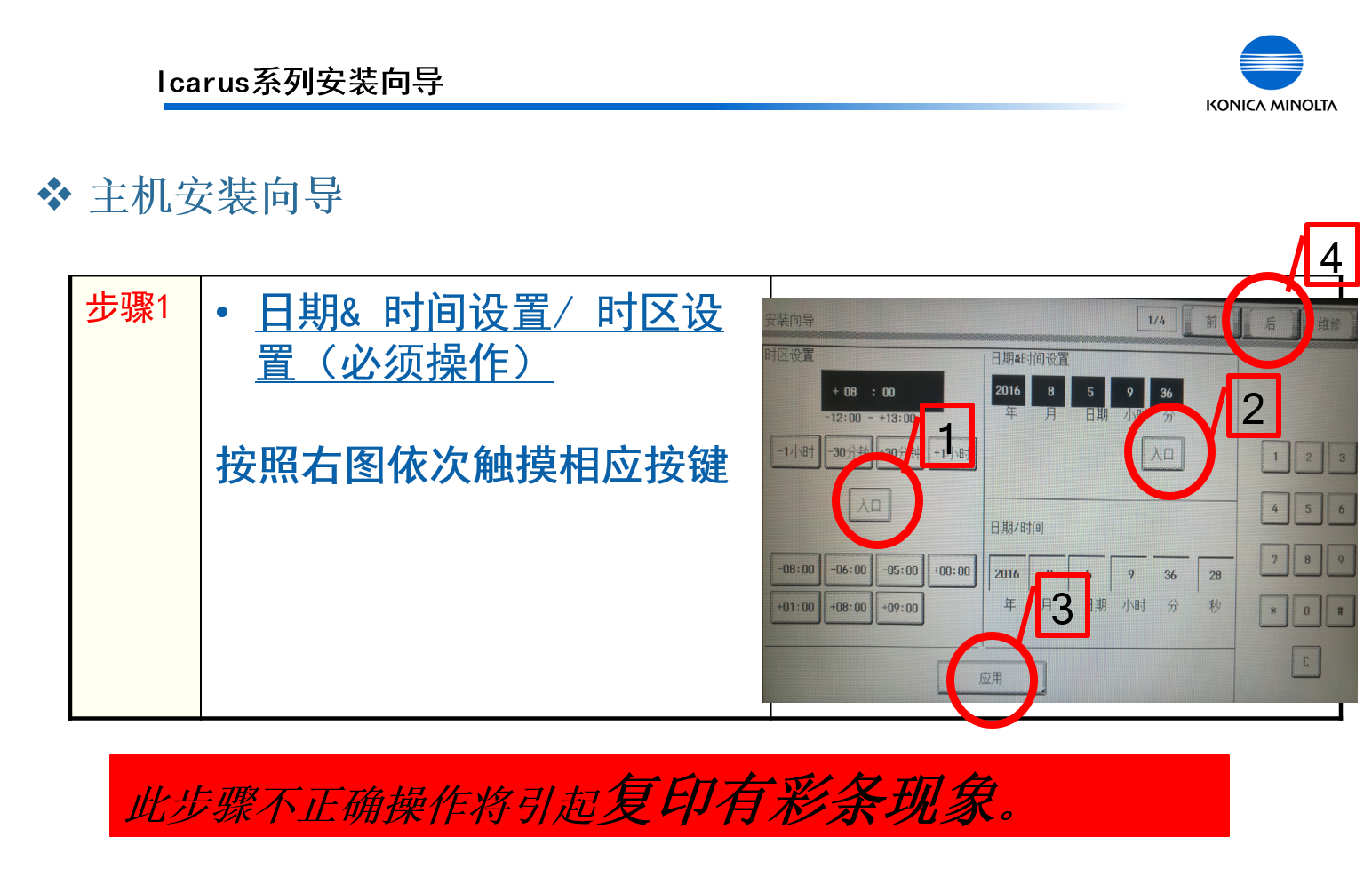 美能达c226新机安装图片