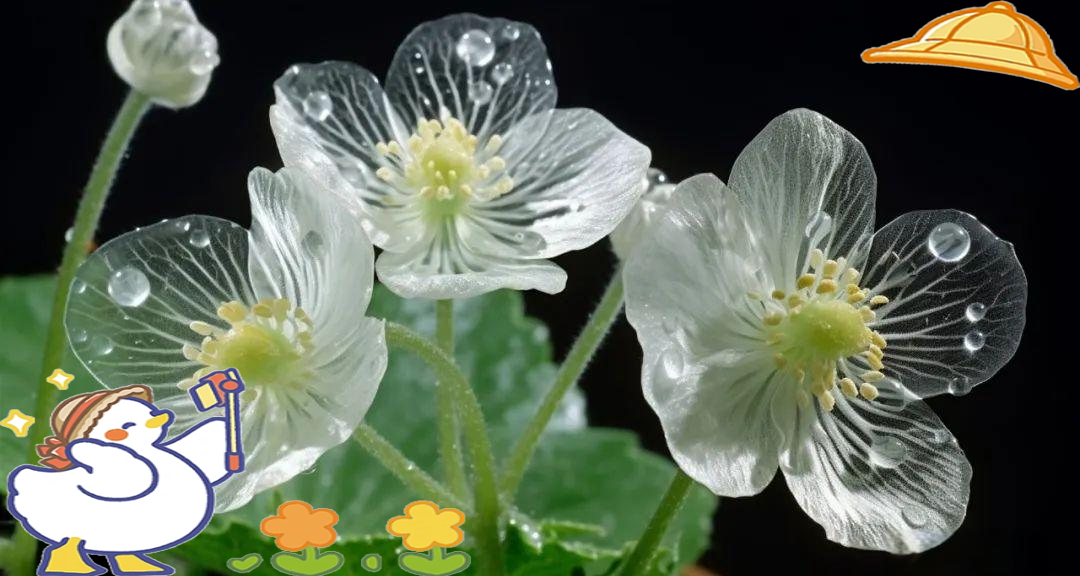 日本山荷叶:神秘水晶花的生长与养护指南