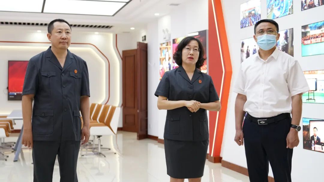 宋建波到科尔沁区法院调研指导工作