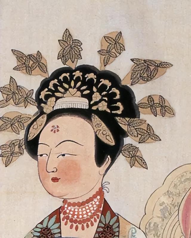 唐朝女性妆容中的花钿,小小一个却饱含深意,真不是根据心情化的