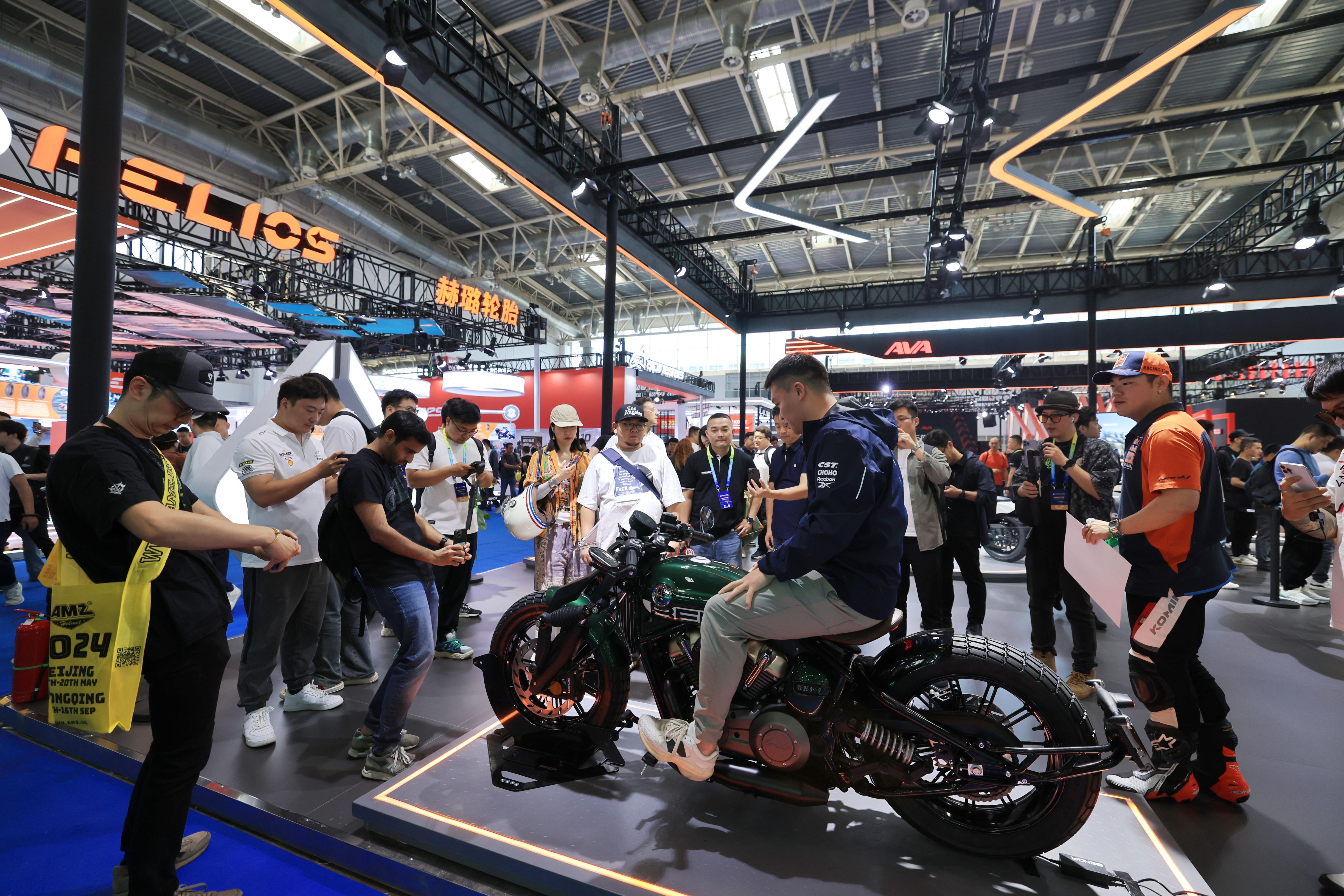 2024北京国际摩托车展开幕,最新款车型都在这里