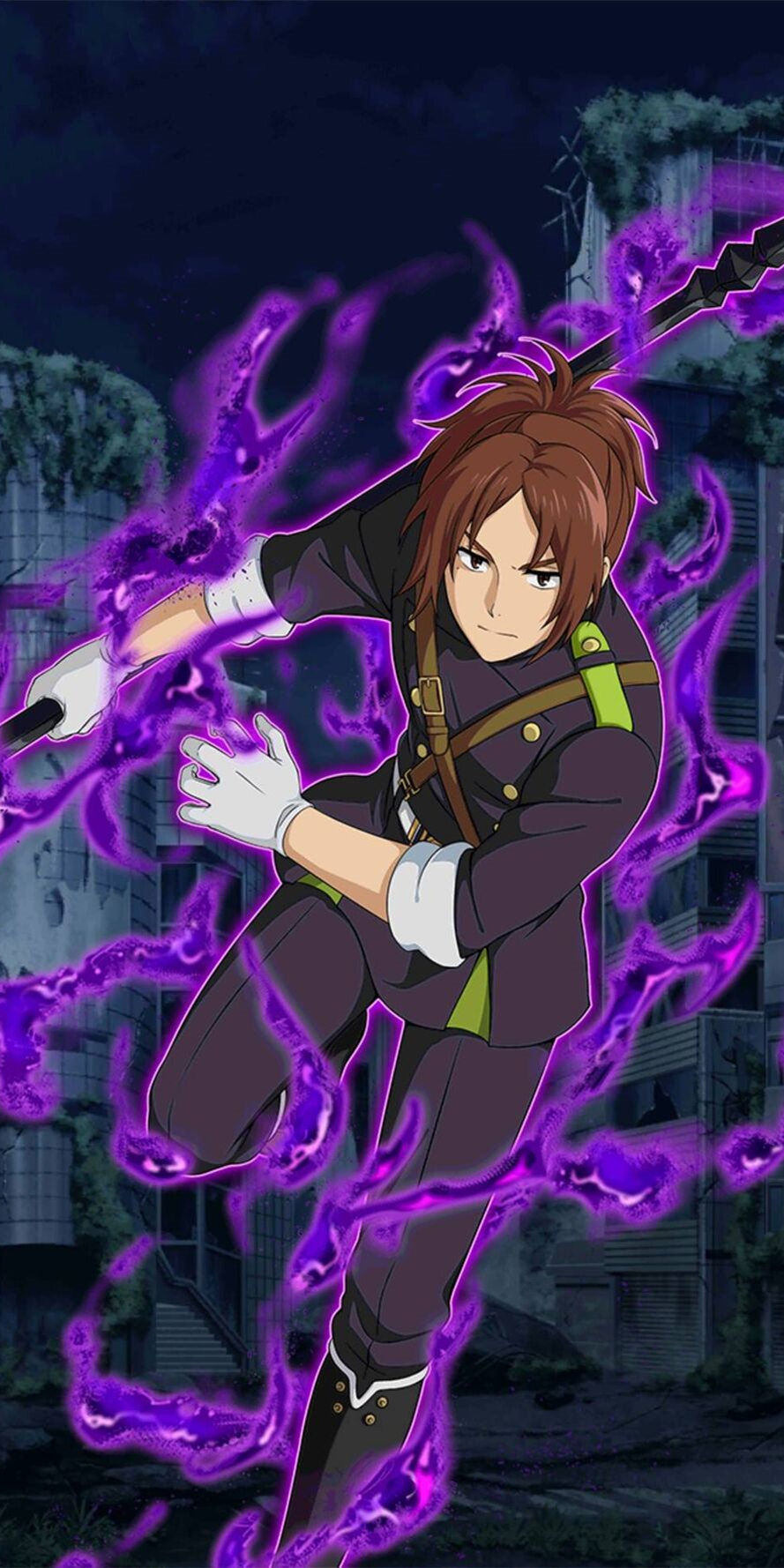 《终结的炽天使》鸣海真琴,动漫全面屏壁纸分享,眼角美人痣好评