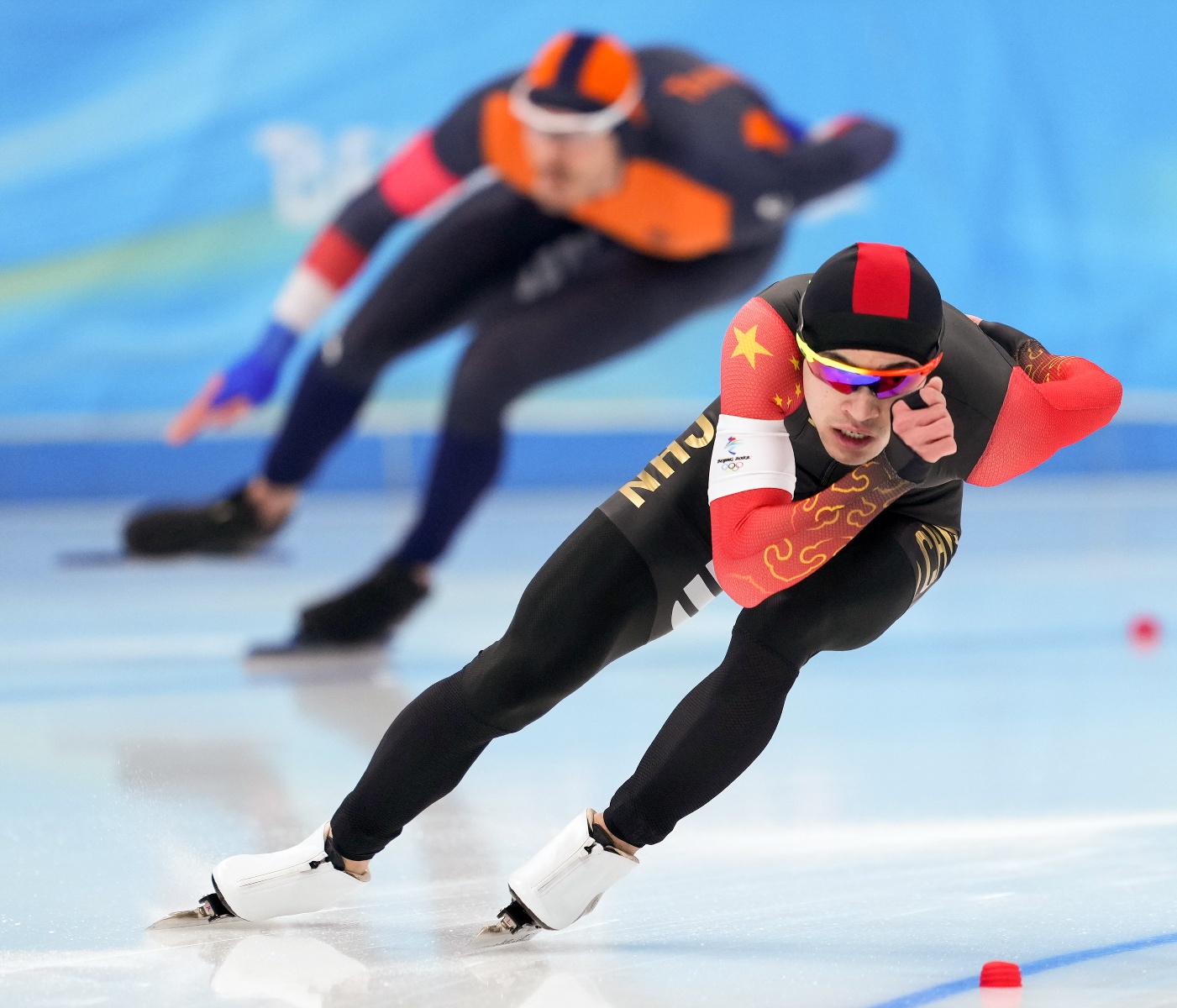 (北京冬奥会)速度滑冰——男子1000米决赛赛况(6)
