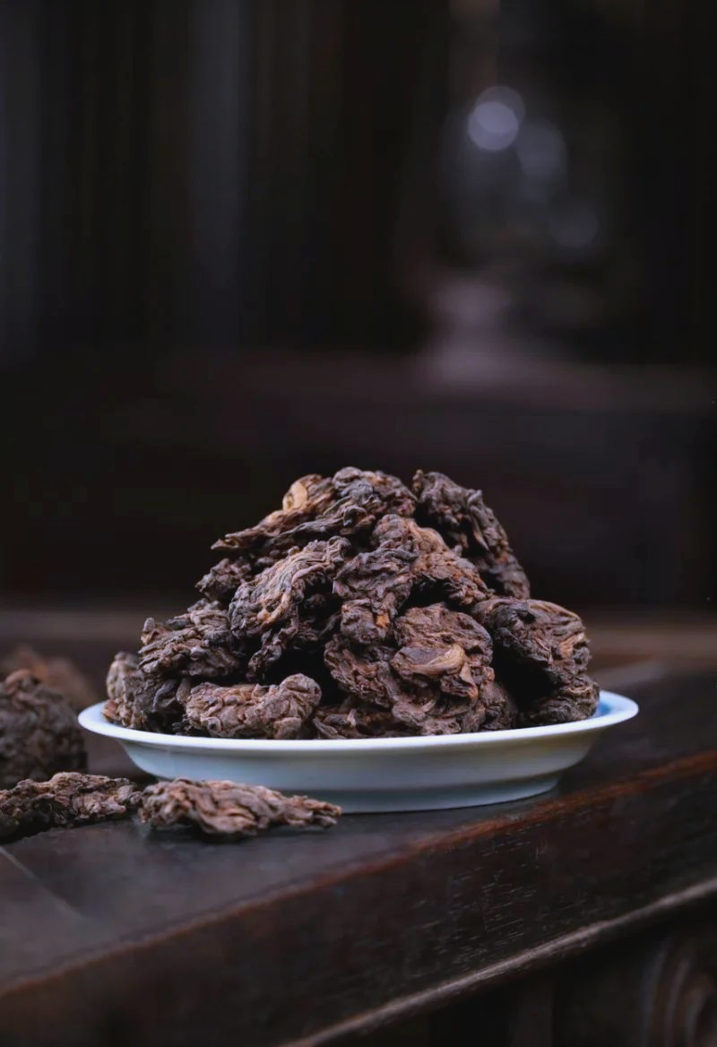 普洱茶老茶头:一种特殊的发酵产物