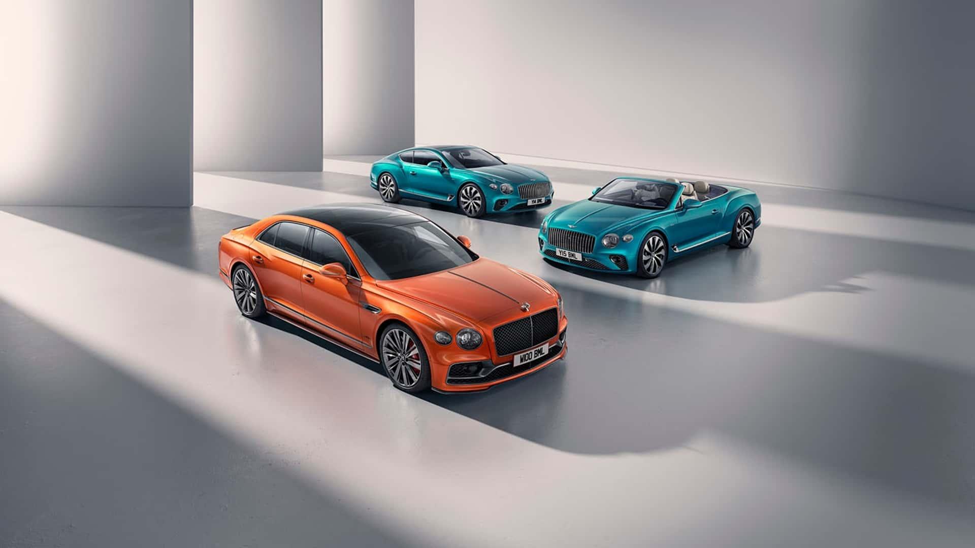 新款宾利欧陆/飞驰官图发布 内外细节升级