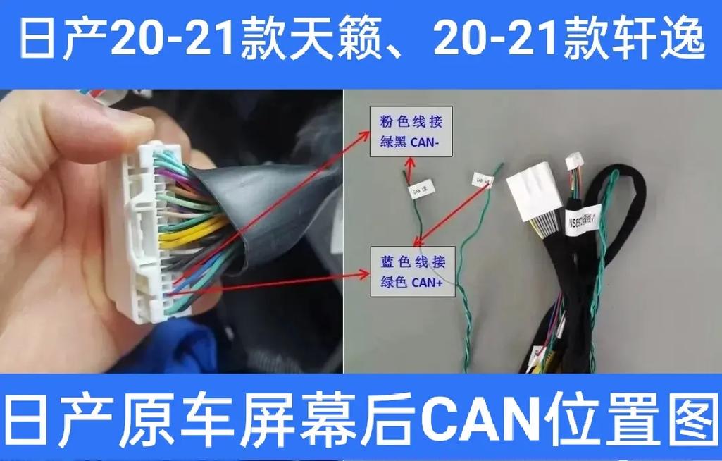 日产骊威cd接线图图片