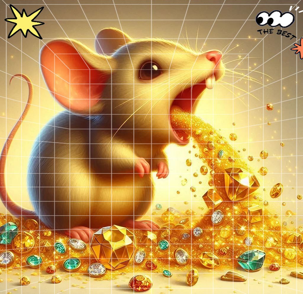 藏传佛教中的灵兽"吐宝鼠",食入异物即化宝珠,象征财富与吉祥