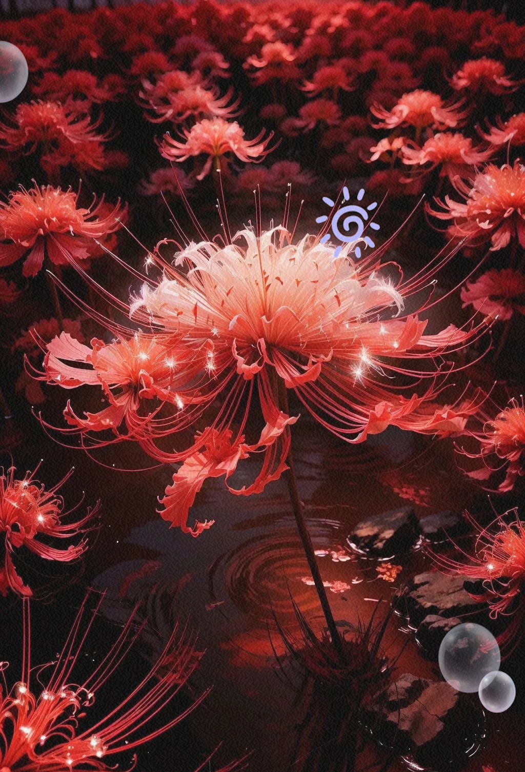 手机壁纸推荐 ‖ 彼岸花:花开无叶,叶落无根,却暖心治愈