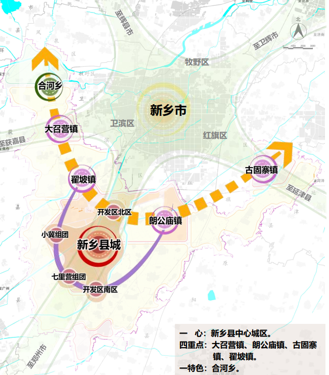 新乡市及8县市国土总体空间规划2021