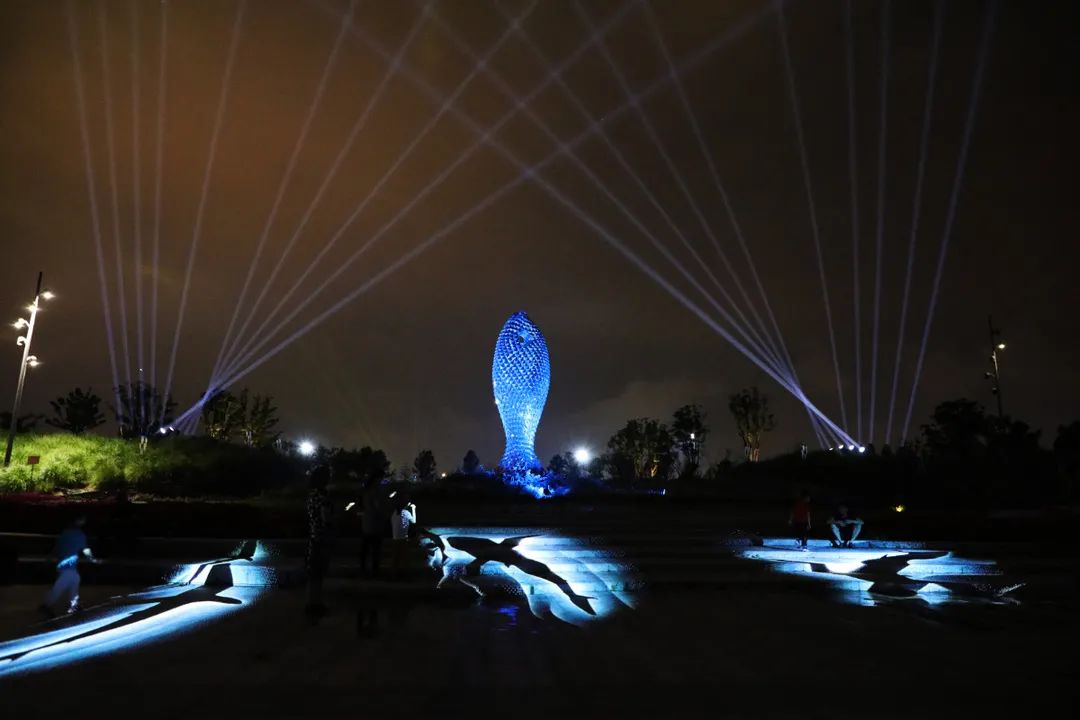 「探索」申城公园的夜景有多美?这组图集告诉你