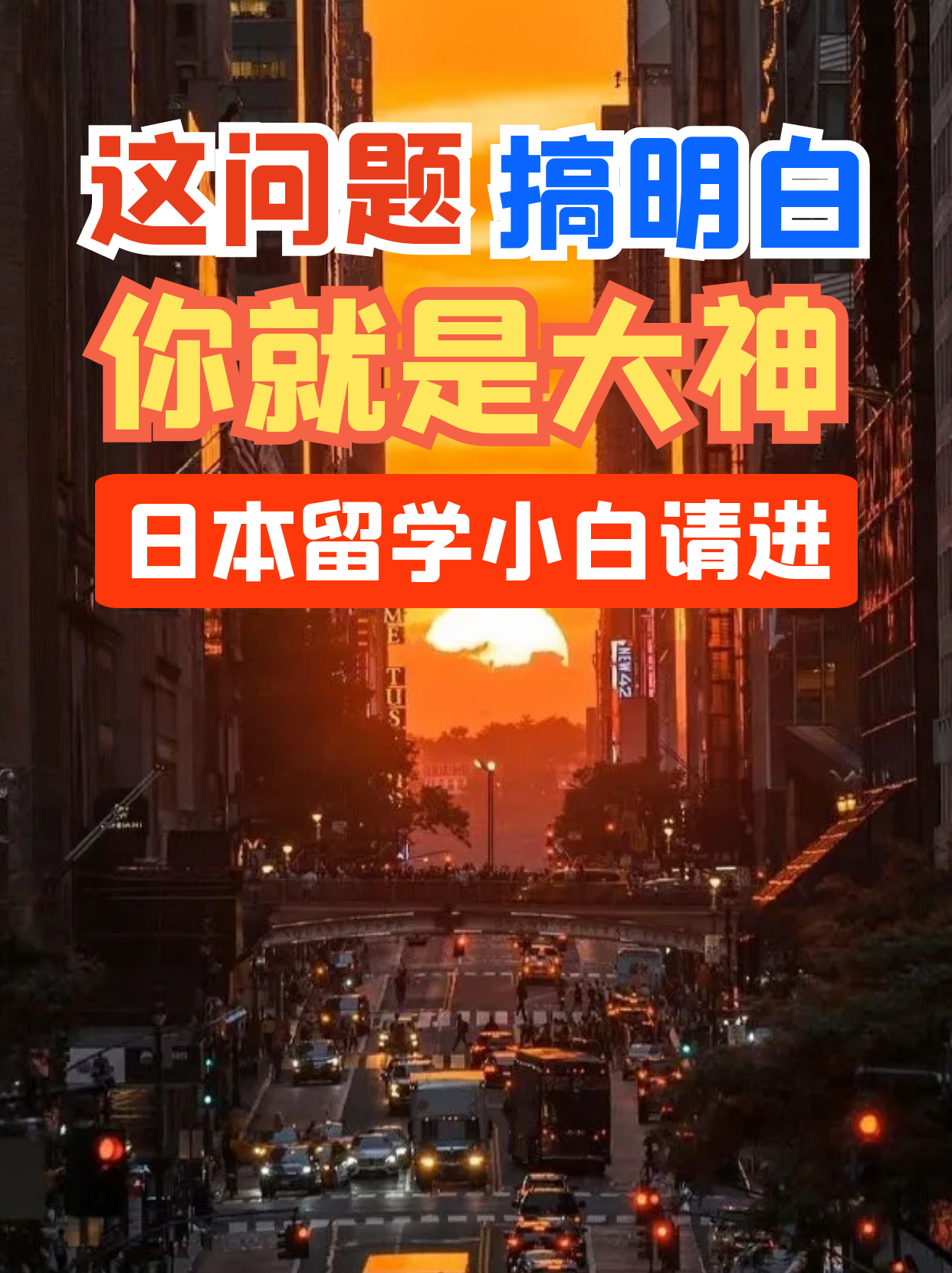 日本留学小白,这些问题搞明白你就是大神