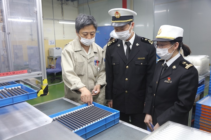 大窑湾海关助企轻装上阵赋能产业发展(图)