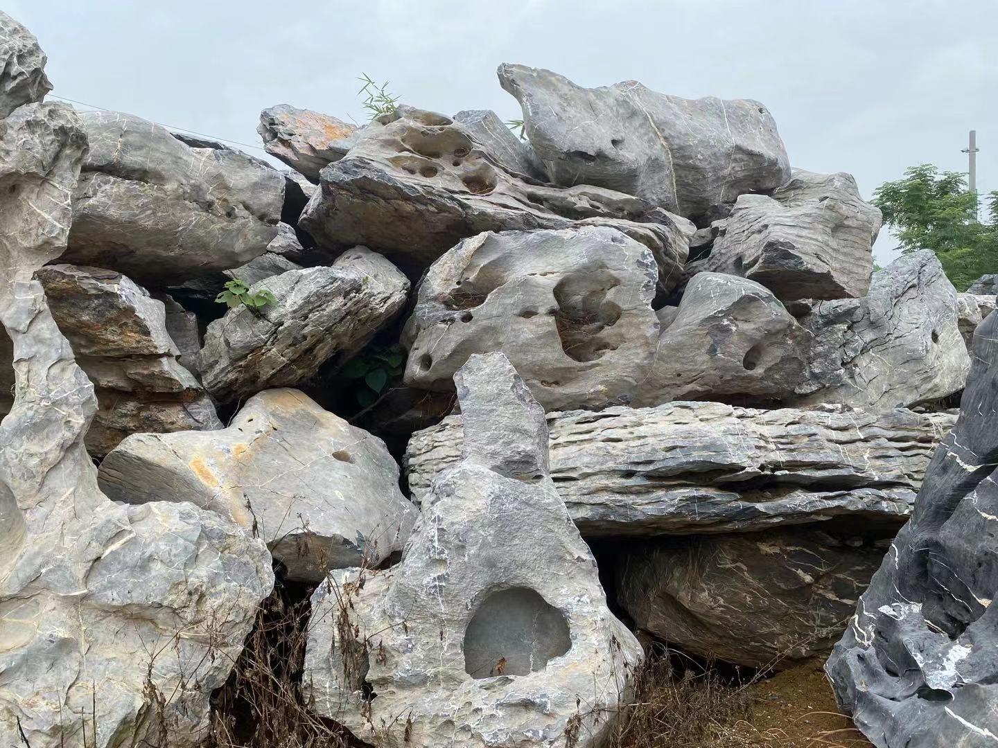 清远太湖石 景观石 庭院园林摆景石材