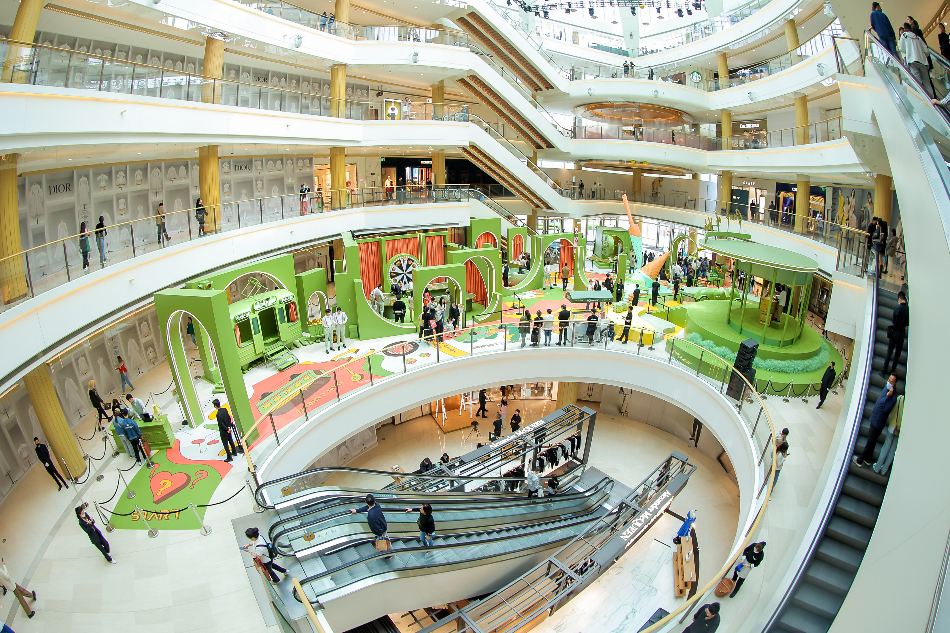 限时12天!上海恒隆广场首次举办"game of wonder"欢乐庆典