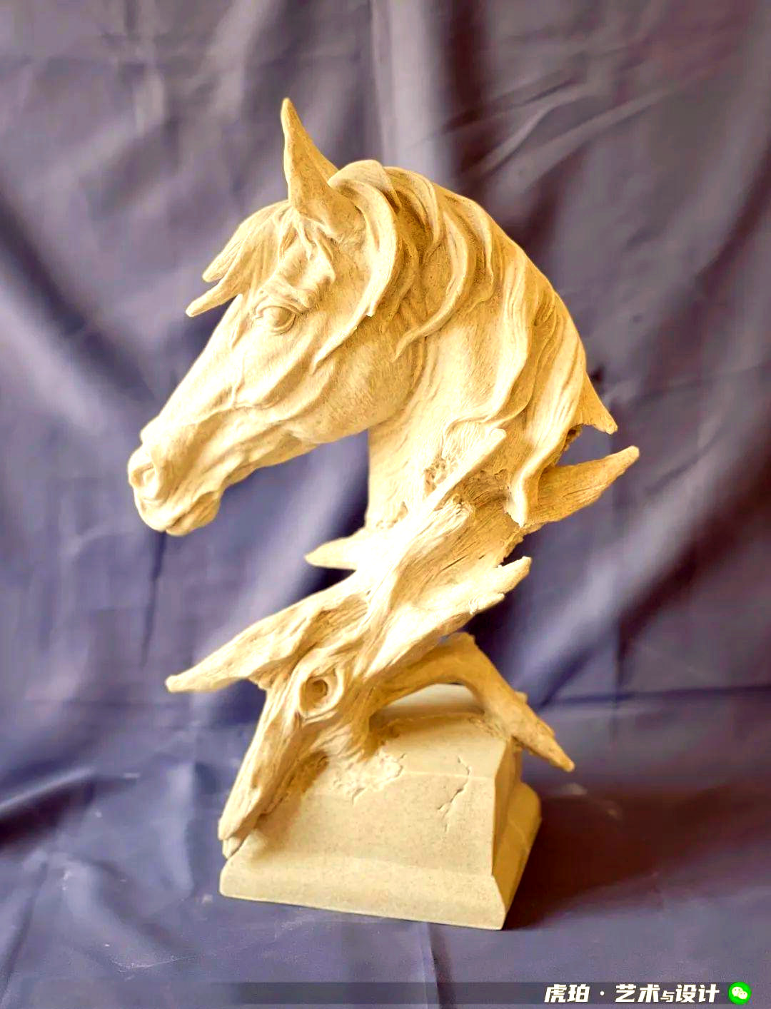 马头素描写生作品欣赏