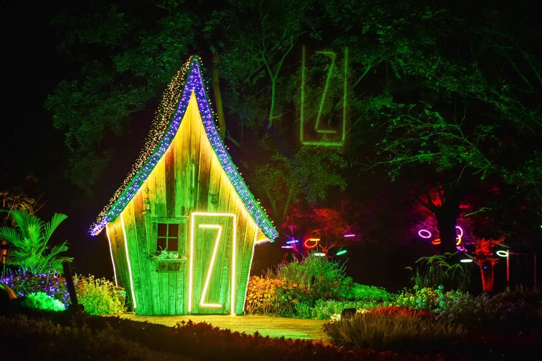 全息森林,梦幻灯光,就在市区,超好耍!