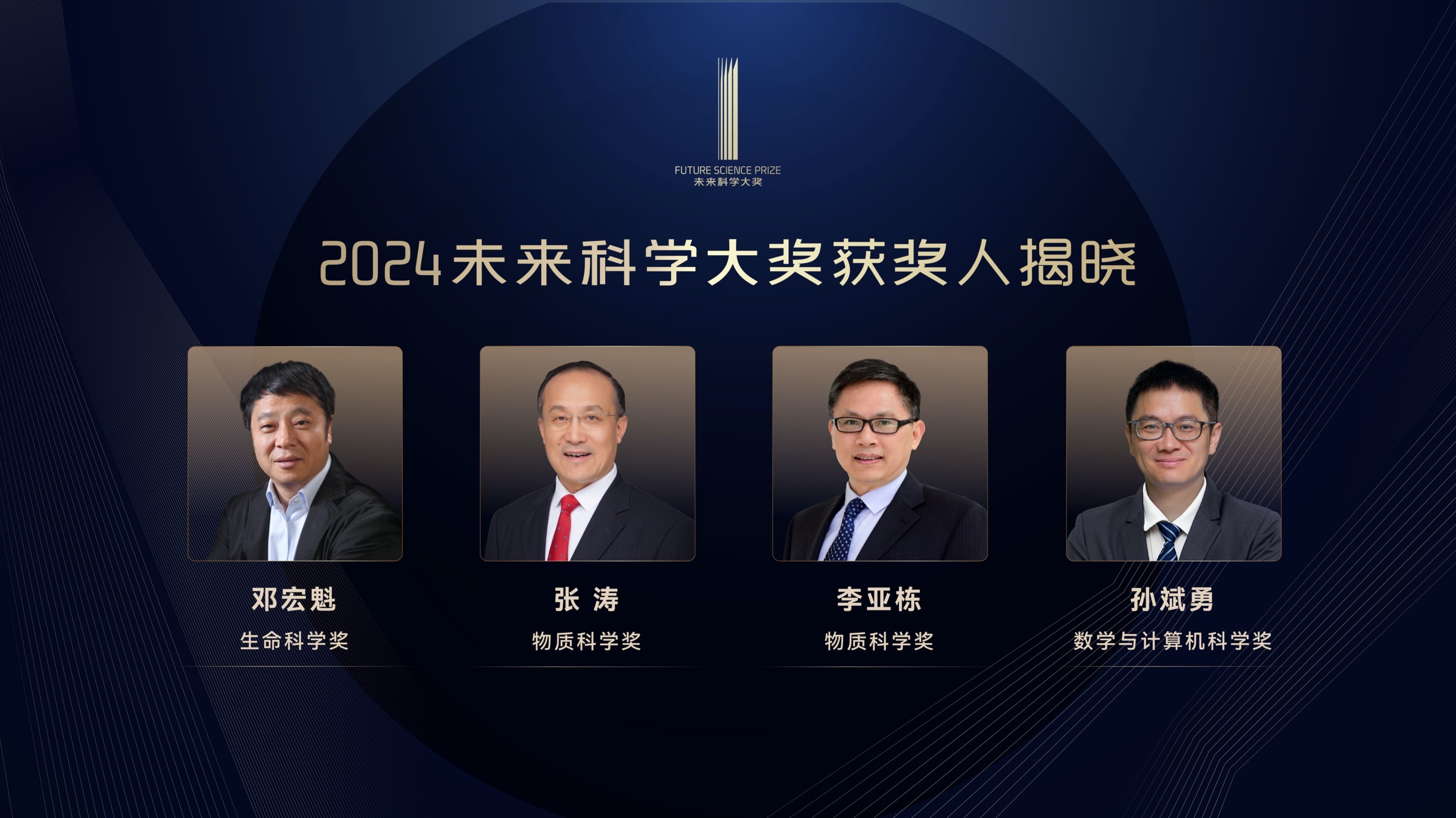 2024未来科学大奖获奖名单公布