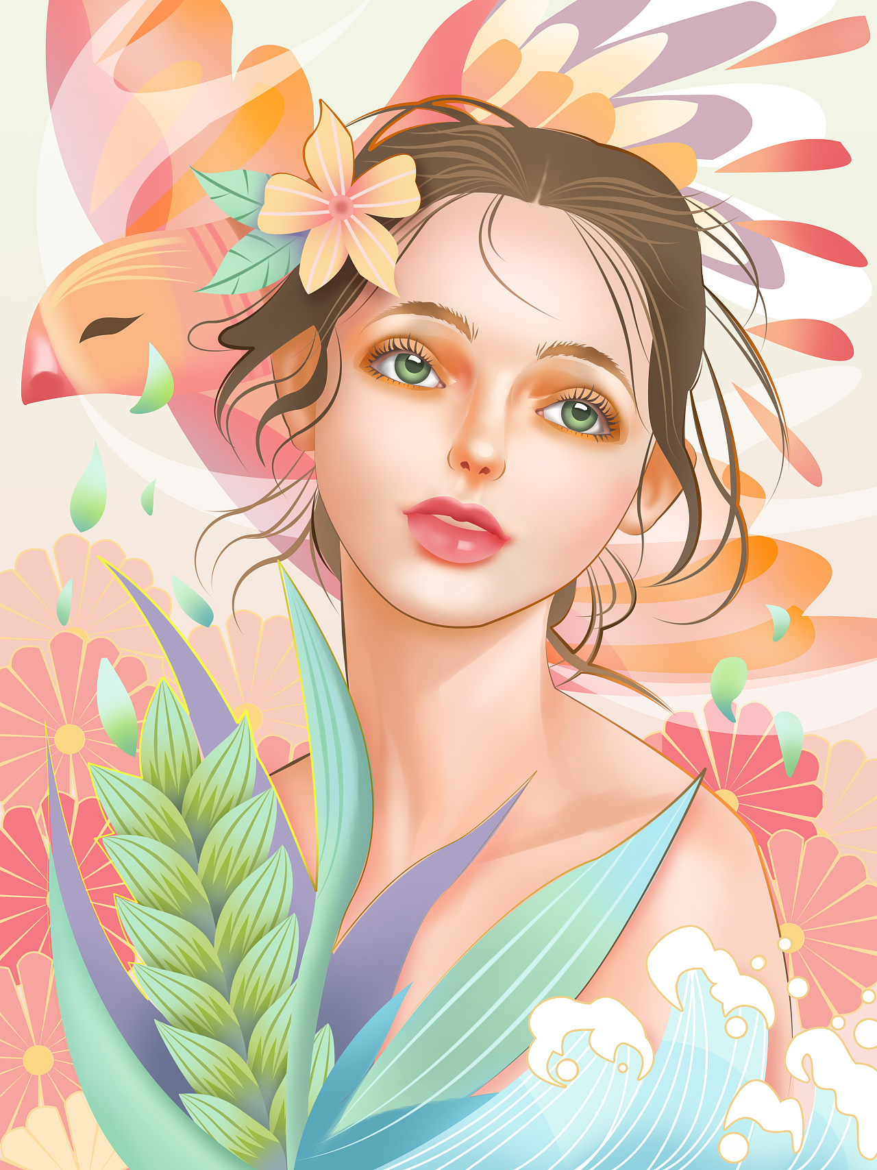 ps板绘插画怎么学?闪创教育必须要收藏的实用小技巧!