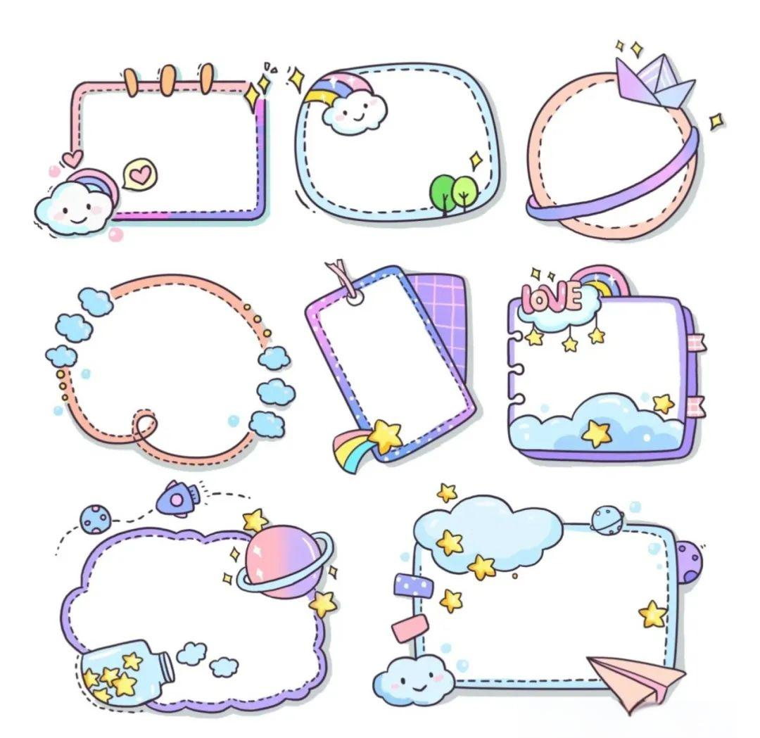 思维导图手绘中心图素材精选,初学者必看!