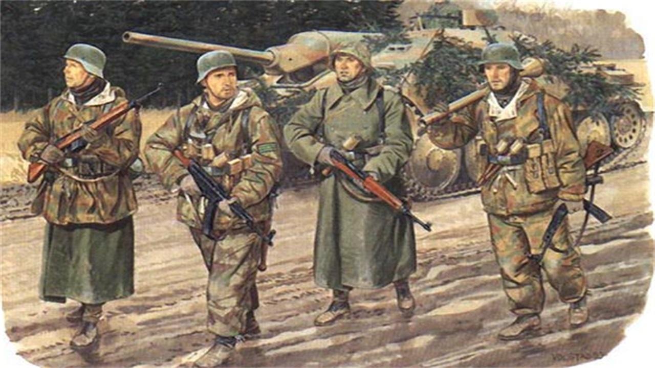 二战德军一个步兵班都有啥?十个人的火力,堪比我军一个连