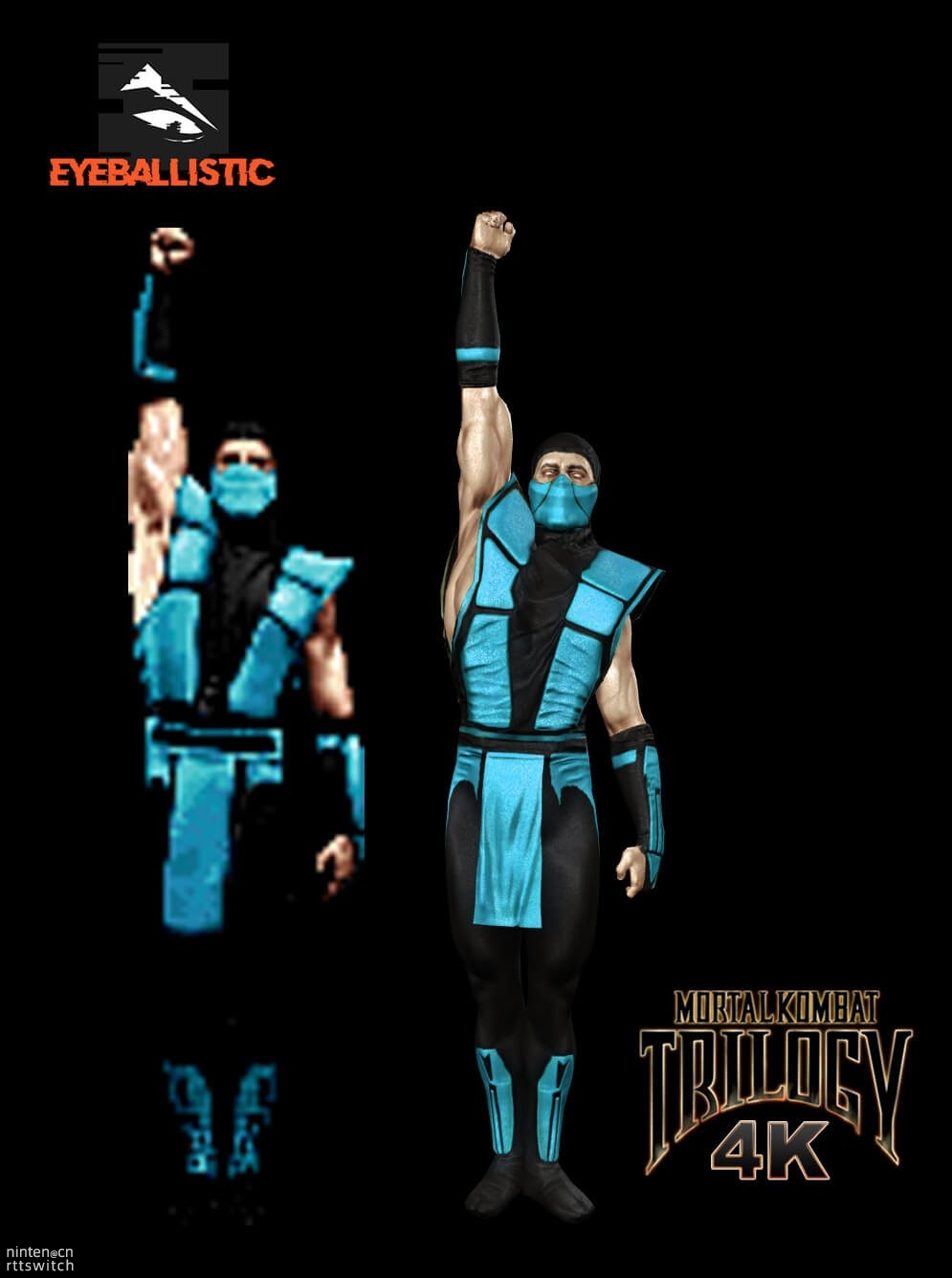 经典格斗游戏《真人快打三部曲重制版》曝光