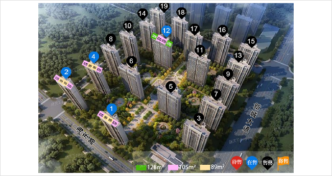 「世茂云图」沥海街道高关注度楼盘多维度分析