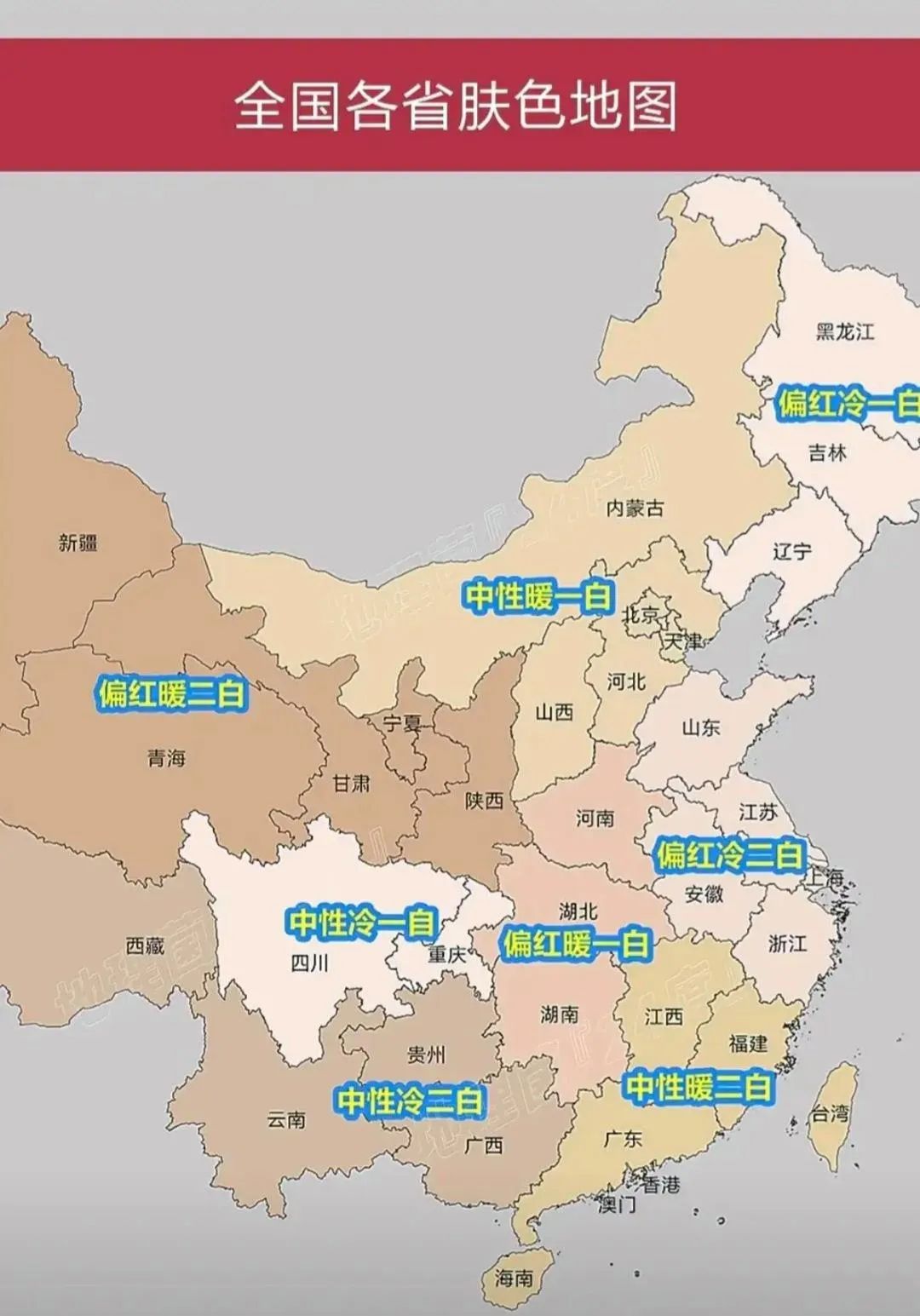 中国各省鄙视链图片