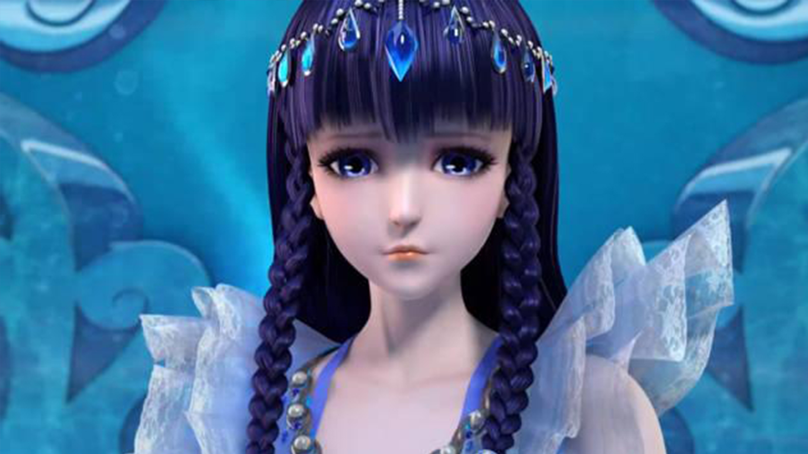 精灵梦叶罗丽:下列四张图中有一个"假王默",答案只有10后知道