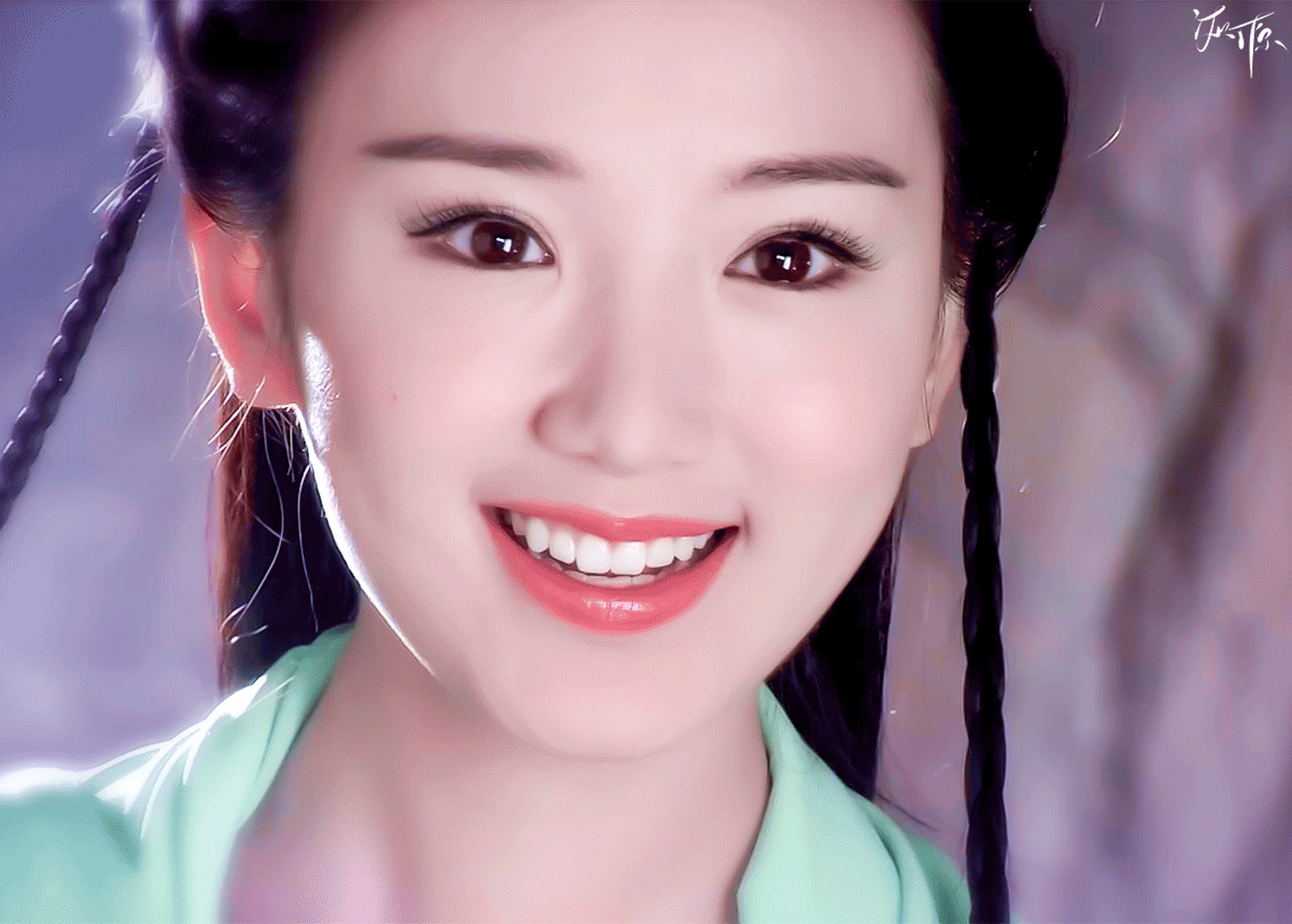 毛晓彤居然演过天龙八部里面的钟灵