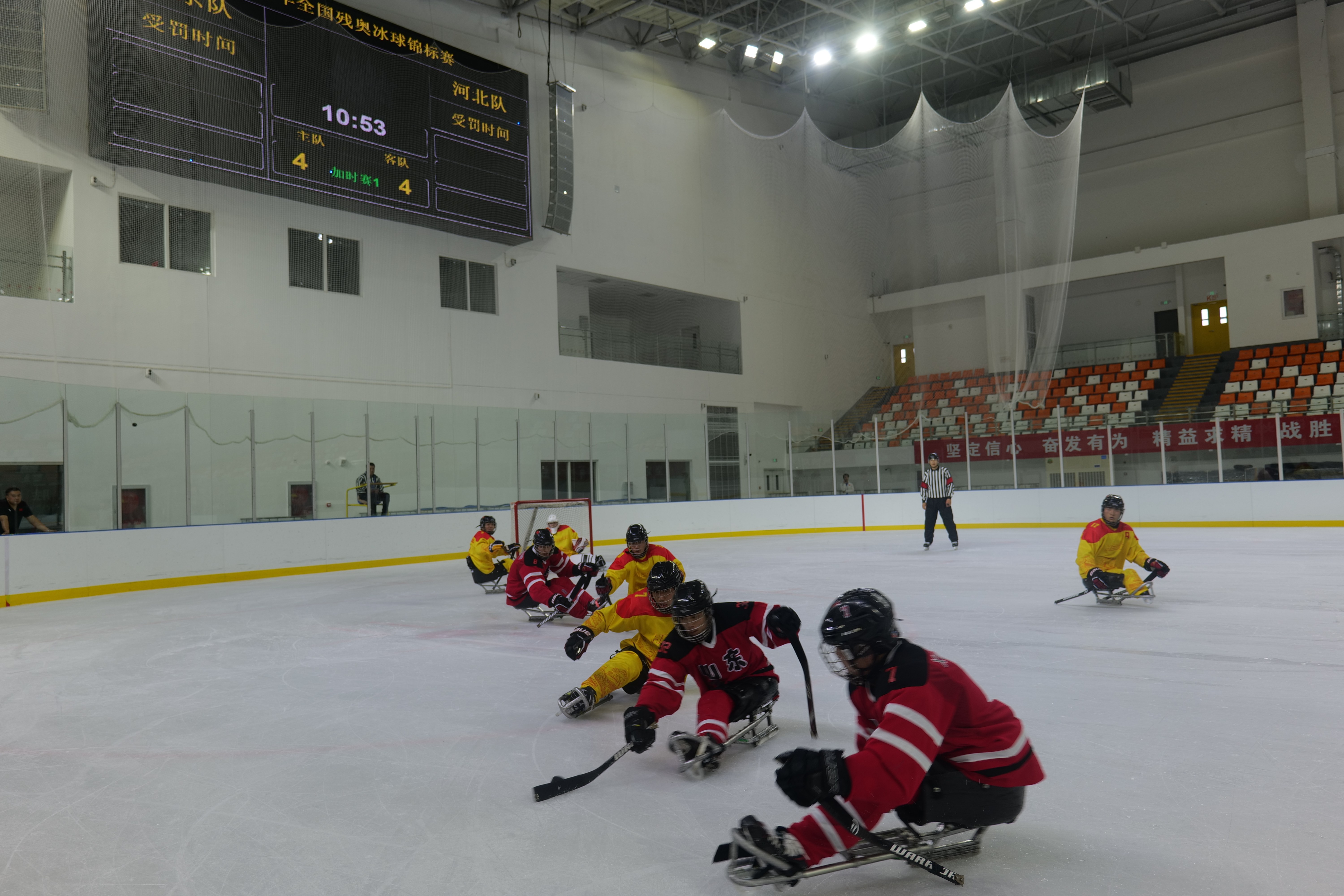 全国残奥冰球锦标赛圆满收官 山东队夺得冠军