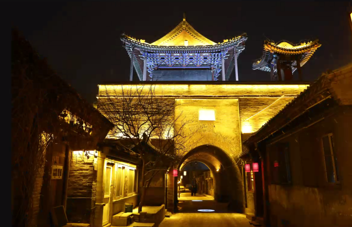 华灯齐放张家口堡