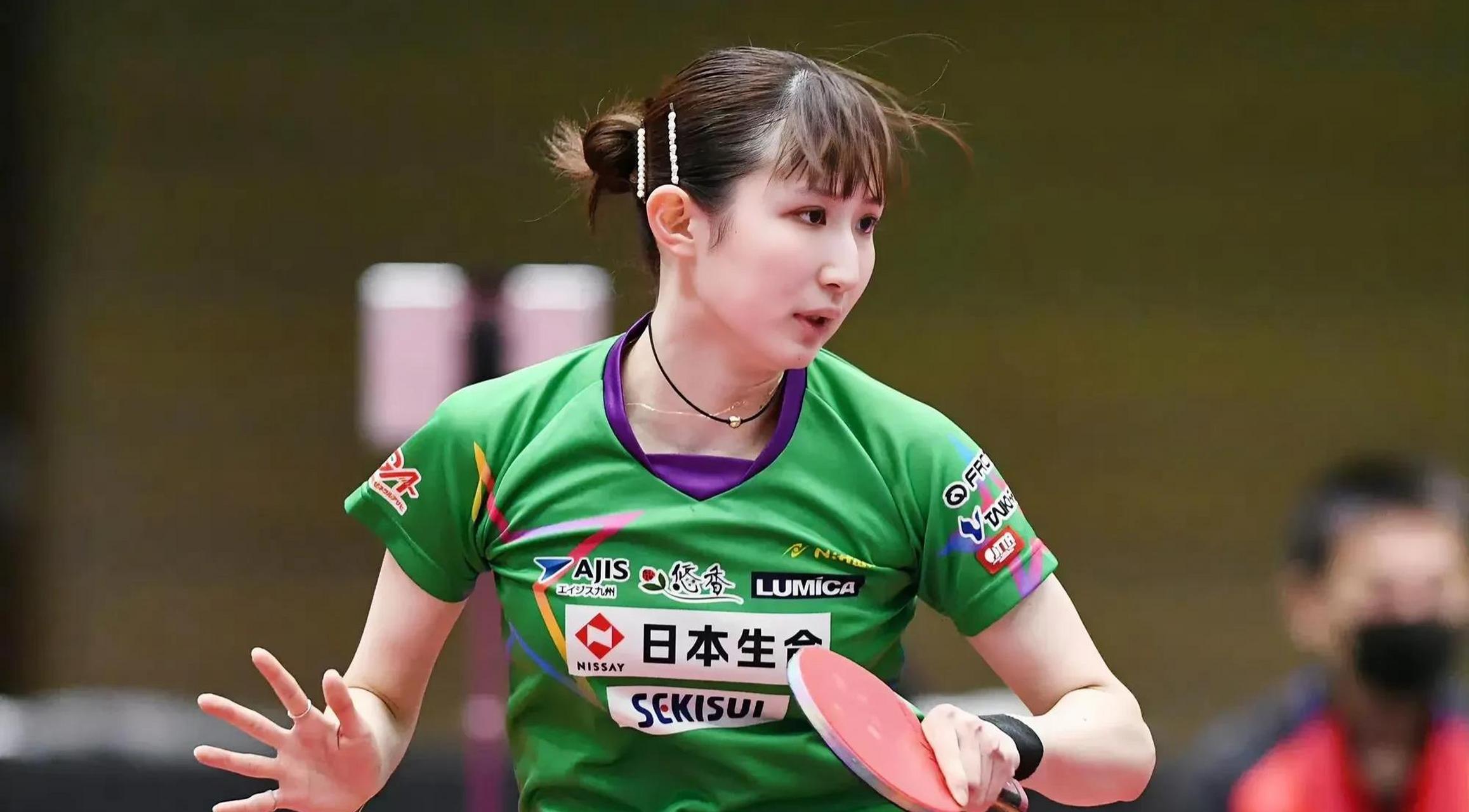 北京时间5月7日,日乒巴黎奥运会选拔赛女单决赛,日乒主力球员早田希娜