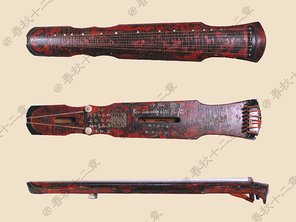 唐·"九霄环佩"琴 伏羲式 故宫博物馆藏