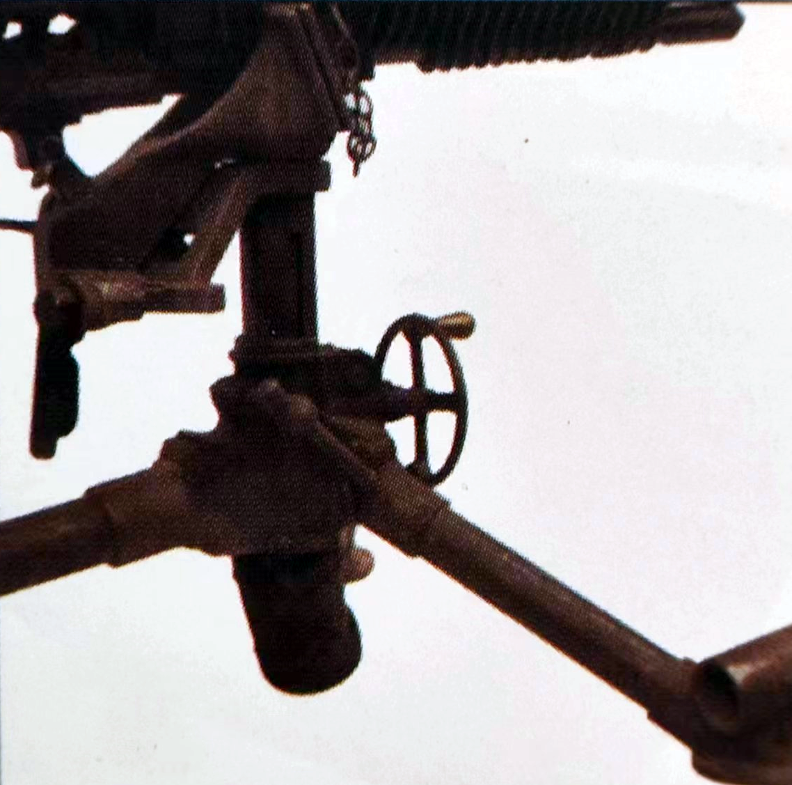 抗日战争鬼子三年式重机枪九二重机枪的前身