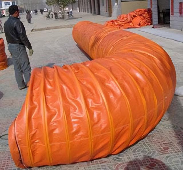 矿山井下通风管道 防静电耐腐蚀 隧道高铁工程密闭空间风筒布