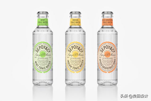 pentawards 银奖:sepoy&co 奎宁水饮料包装设计